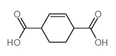 2-Cyclohexene-1,4-dicarboxylic acid结构式