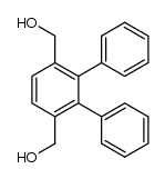 1,4-bis(hydroxymethyl)-2,3-diphenylbenzene Structure