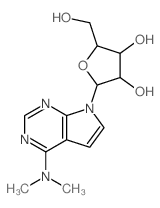 2-(5-dimethylamino-2,4,9-triazabicyclo[4.3.0]nona-2,4,7,10-tetraen-9-yl)-5-(hydroxymethyl)oxolane-3,4-diol picture