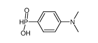 4-N,N-dimethylaminophenylphosphinic acid Structure