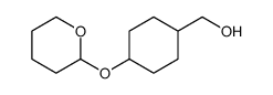 [4-(oxan-2-yloxy)cyclohexyl]methanol Structure