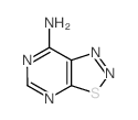 9-thia-2,4,7,8-tetrazabicyclo[4.3.0]nona-1,3,5,7-tetraen-5-amine结构式