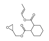 1-O-(oxiran-2-ylmethyl) 2-O-prop-1-enyl cyclohexane-1,2-dicarboxylate Structure