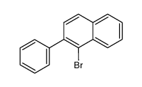 Naphthalene, 1-bromo-2-phenyl- Structure