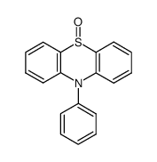 10-phenyl-10H-phenothiazine 5-oxide结构式
