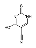 2-MERCAPTO-4-HYDROXY-5-CYANOPYRIMIDINE结构式