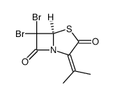 anhydro-6,6-dibromopenicillin Structure