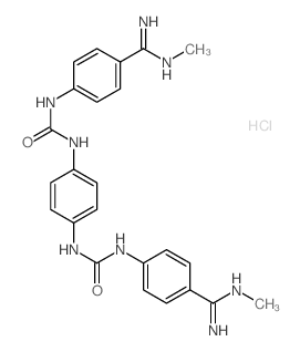 Benzenecarboximidamide,4,4'-[1,4-phenylenebis(iminocarbonylimino)]bis[N-methyl-, dihydrochloride (9CI) picture