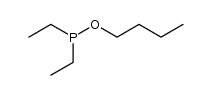 O-butyl diethylphosphinite结构式
