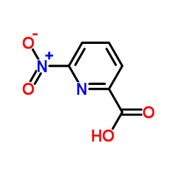 6-硝基-2-羧酸吡啶结构式