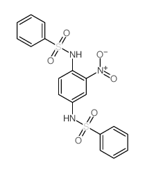 Benzenesulfonamide,N,N'-(2-nitro-p-phenylene)bis- (8CI) picture