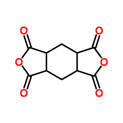 1,2,4,5-Cyclohexanetetracarboxylic Dianhydride structure