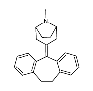 3-(10,11-Dihydro-5H-dibenzo[a,d]cyclohepten-5-ylidene)-8-methyl-8-azabicyclo[3.2.1]octane structure