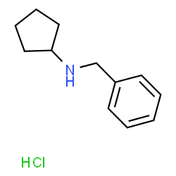 N-Benzylcyclopentanamine hydrochloride structure