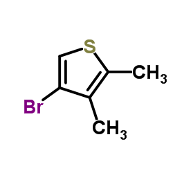 4-Bromo-2,3-dimethylthiophene, .2 Structure