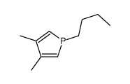 1-butyl-3,4-dimethylphosphole结构式