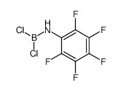 1,1-dichloro-N-(perfluorophenyl)boranamine Structure