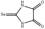 4,5-Imidazolidinedione,2-selenoxo- Structure