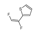 2-(1,2-difluoroethenyl)thiophene Structure