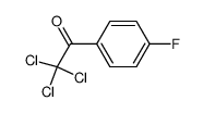 2,2,2-trichloro-1-(4-fluorophenyl)ethanone Structure