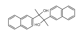 2,3-di-[2]naphthyl-butane-2,3-diol结构式