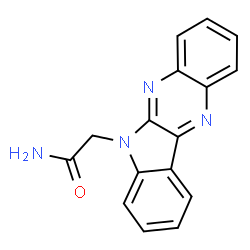 2-(6H-Indolo[2,3-b]quinoxalin-6-yl)acetamide structure