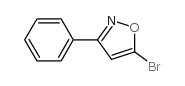 Isoxazole,5-bromo-3-phenyl- Structure