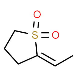 Thiophene, 2-ethylidenetetrahydro-, 1,1-dioxide (9CI) picture
