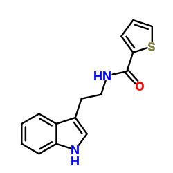 N-(2-INDOL-3-YLETHYL)-2-THIENYLFORMAMIDE Structure