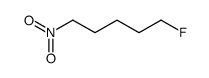 1-fluoro-5-nitropentane Structure