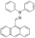 9-Anthracenecarboxaldehyde diphenylhydrazone Structure