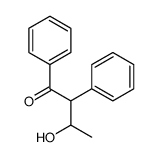 3-hydroxy-1,2-diphenylbutan-1-one结构式