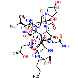 (Hyp474.477,Gln479)-cyclo-α-Fetoprotein (471-479) (human, lowland gorilla) Structure