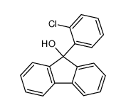 9-(2-chloro-phenyl)-fluoren-9-ol结构式