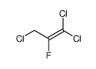 1,1,3-trichloro-2-fluoroprop-1-ene结构式