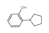 2-(1-pyrrolidino)phenol Structure