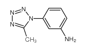 3-(5-甲基-1H-四唑-1-基)苯胺结构式