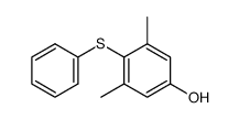 3,5-dimethyl-4-(phenylthio)phenol结构式