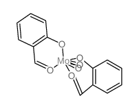 dioxomolybdenum; 2-hydroxybenzaldehyde structure