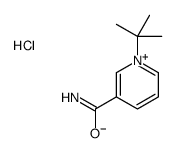 1-tert-butylpyridin-1-ium-3-carboxamide,chloride结构式