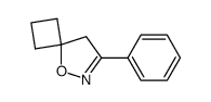 7-phenyl-5-oxa-6-azaspiro[3.4]oct-6-ene结构式