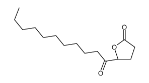 (5S)-5-undecanoyloxolan-2-one Structure