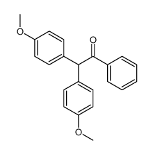 2,2-bis(4-methoxyphenyl)-1-phenylethanone Structure