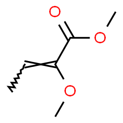 2-Methoxycrotonic acid methyl ester结构式