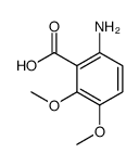 6-amino-2,3-dimethoxybenzoic acid结构式