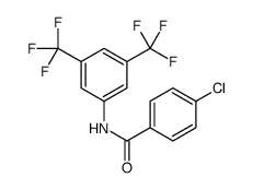 N-[3,5-bis(trifluoromethyl)phenyl]-4-chlorobenzamide Structure