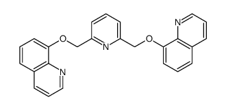 8-[[6-(quinolin-8-yloxymethyl)pyridin-2-yl]methoxy]quinoline Structure