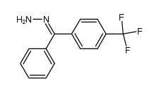 4-(Trifluormethyl)-benzophenon-hydrazon Structure