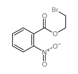 2-bromoethyl 2-nitrobenzoate结构式