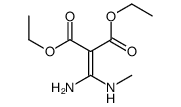 diethyl 2-[amino(methylamino)methylidene]propanedioate Structure